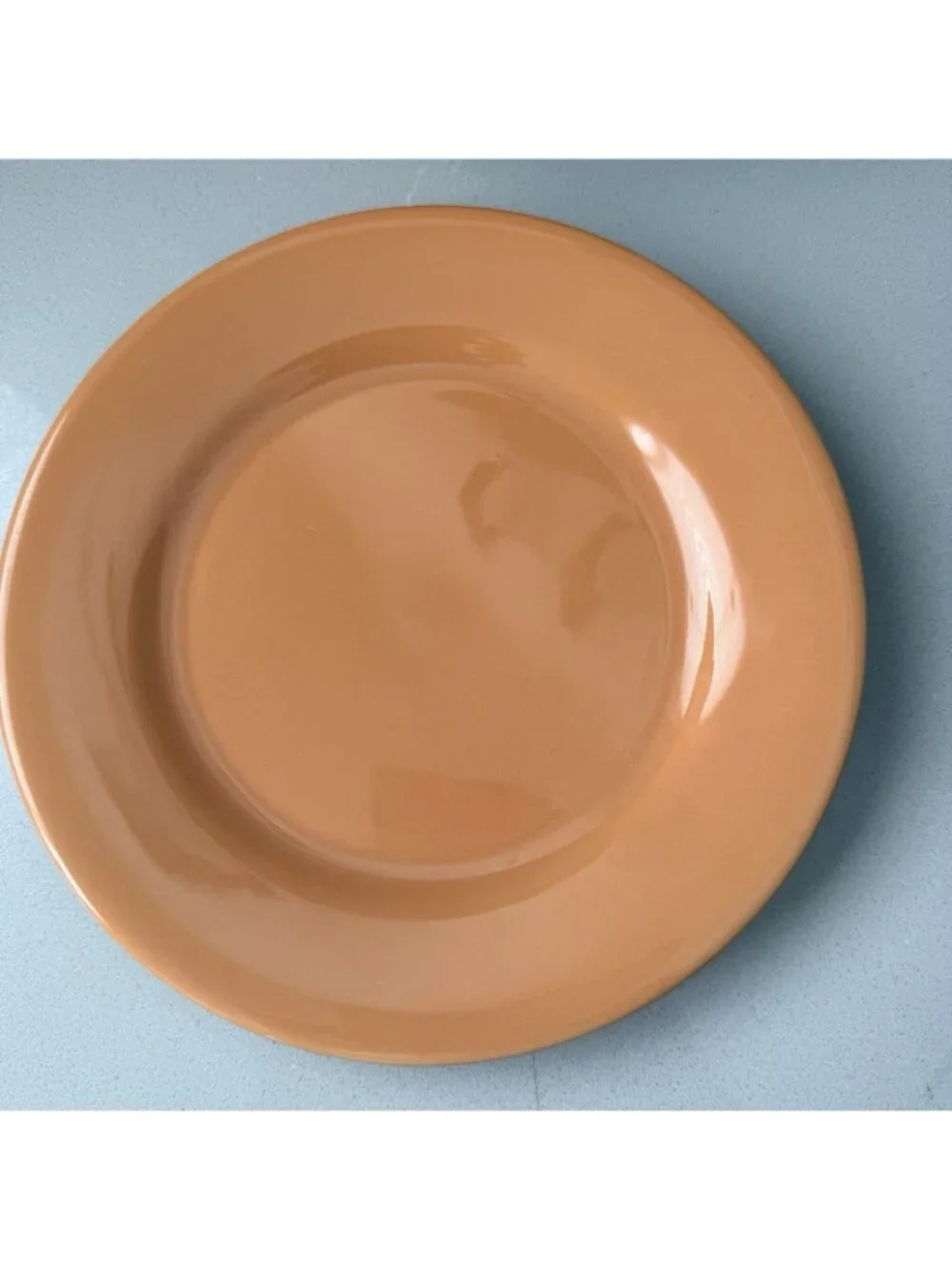 Crate & Barrel Set Of 10 Appetizer Salad Plates Sierra TerraCotta Stoneware 8.25